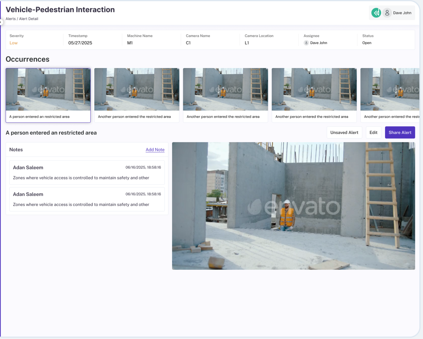 Reports Interface
